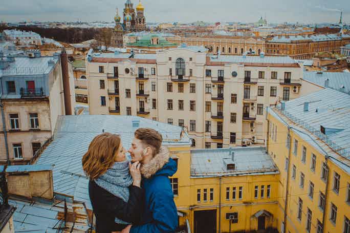 Экскурсия по крыше + обзорная по Петербургу