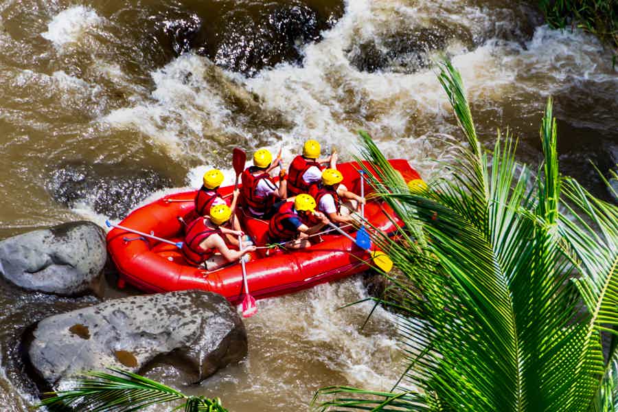 Рафтинг по реке Аюнг среди джунглей и водопадов Бали - фото 3