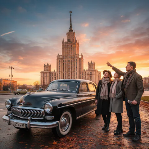 «Семь сестер столицы» — автопутешествие по семи высоткам Москвы