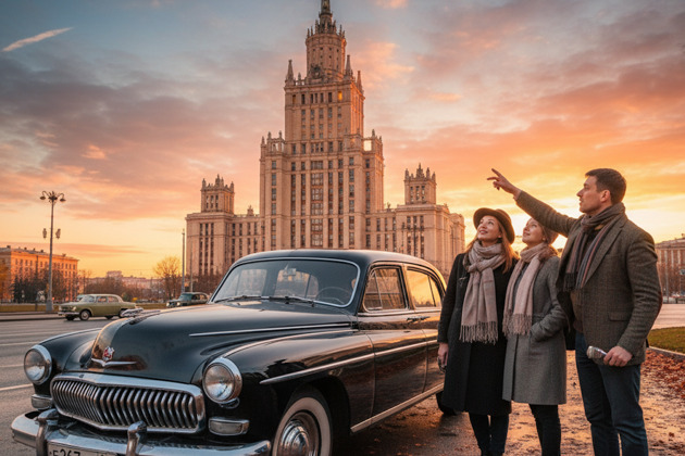 «Семь сестер столицы» — автопутешествие по семи высоткам Москвы