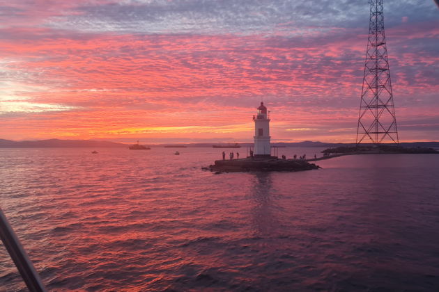 Виды Морская прогулка «Владивосток на закате солнца»
