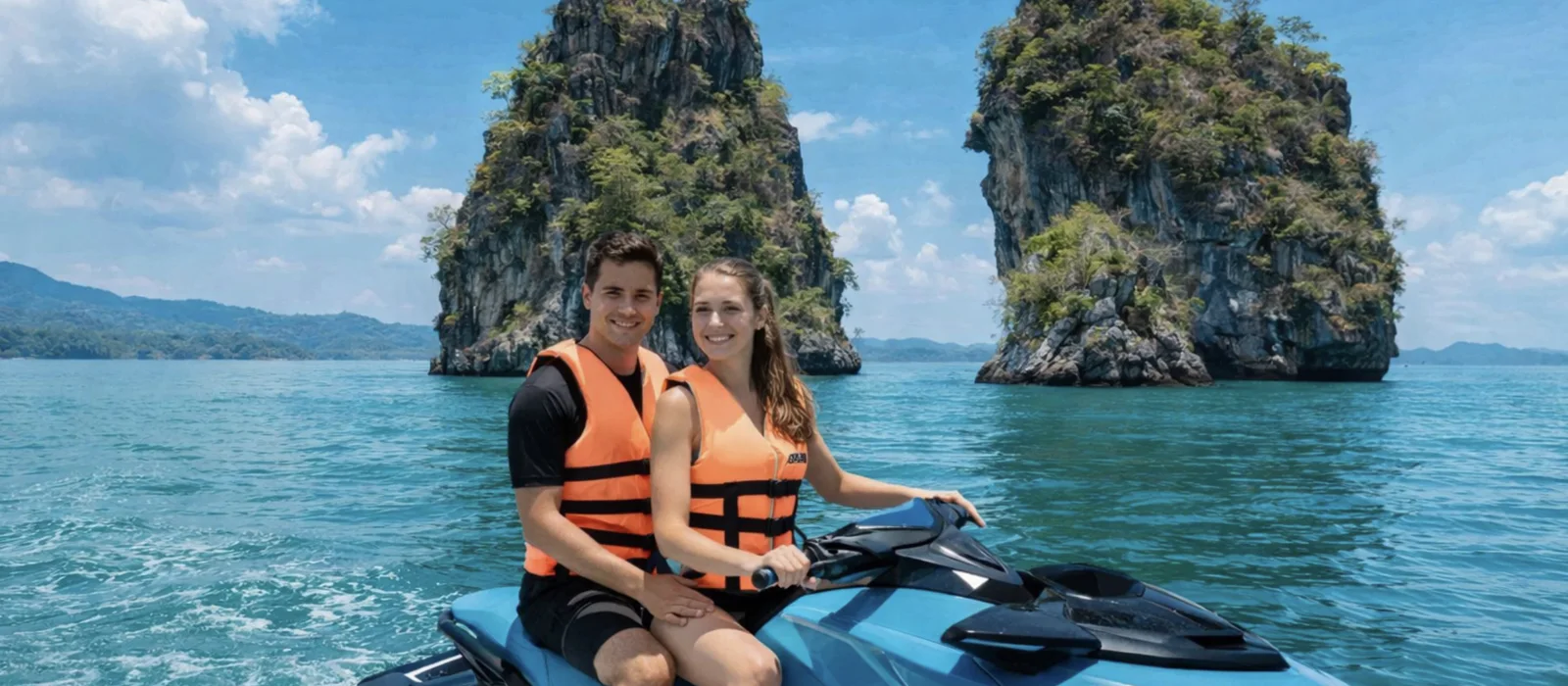 4 часа на гидроциклах (jetski) по островам Пхукета — экскурсия, Пхукет, Таиланд | Покатаем