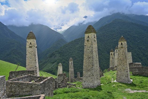 Виды Водопады в стране Башен
