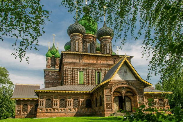 Храмовое ожерелье Ярославля