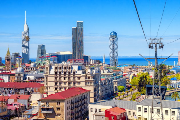 Виды Грузия 360: от морских пейзажей Батуми до вершин Казбеги