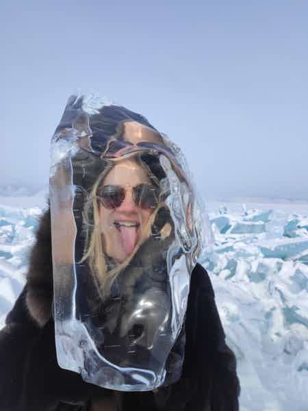 Самый красивый лёд на Байкале - фото 6