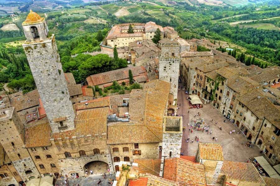 Сан Джиминьяно и Вольтерра - средневековые города - крепости в Тоскане  - фото 2