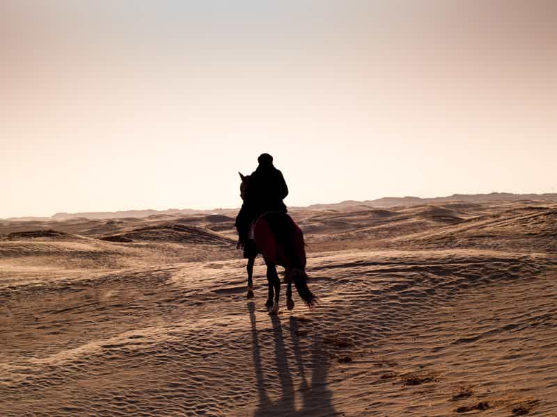 Верхом на скакуне: Конная прогулка в пустыне в мини группе  - фото 2