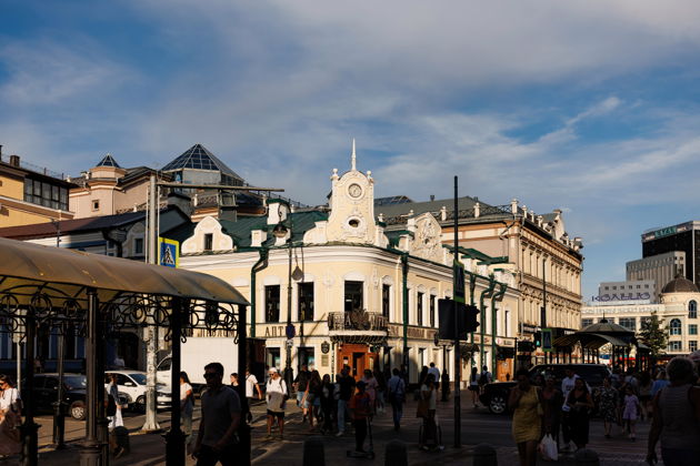 Виды  Архитектурный коктейль центра Казани: от классицизма до постмодернизма