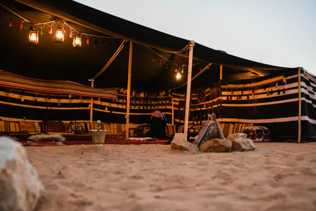 Oasis Camp: ночёвка в традиционном лагере с ужином и прогулкой на верблюдах — фото 3
