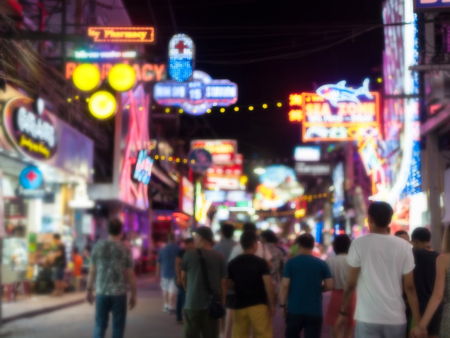 Ночная улица Уокинг-стрит