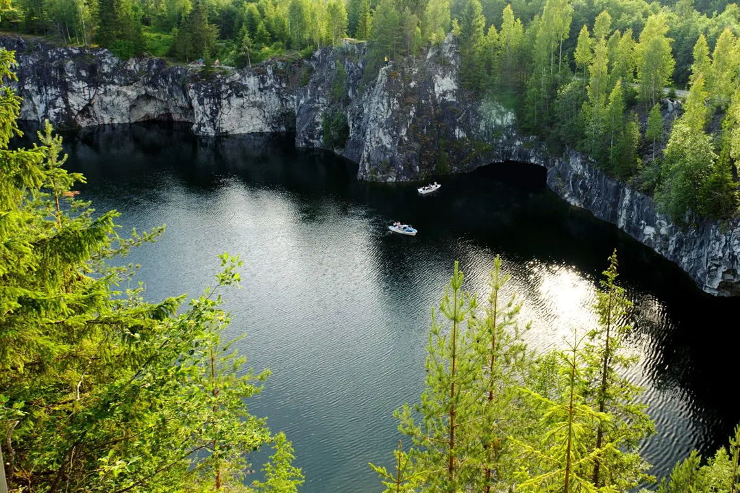 Карельские пейзажи на Ретропоезде 3: Рускеала, водопады — фото 4