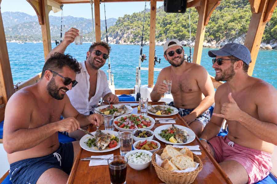 Морская рыбалка в Мармарисе и Ичмелере — 3 часа в открытом море - фото 2