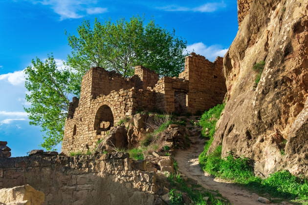 Горный аул-призрак Гамсутль, Чохские террасы и Салтинский водопад 