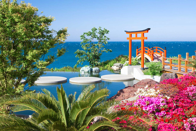 Японский сад «Шесть чувств» и лучшие виды южнобережья