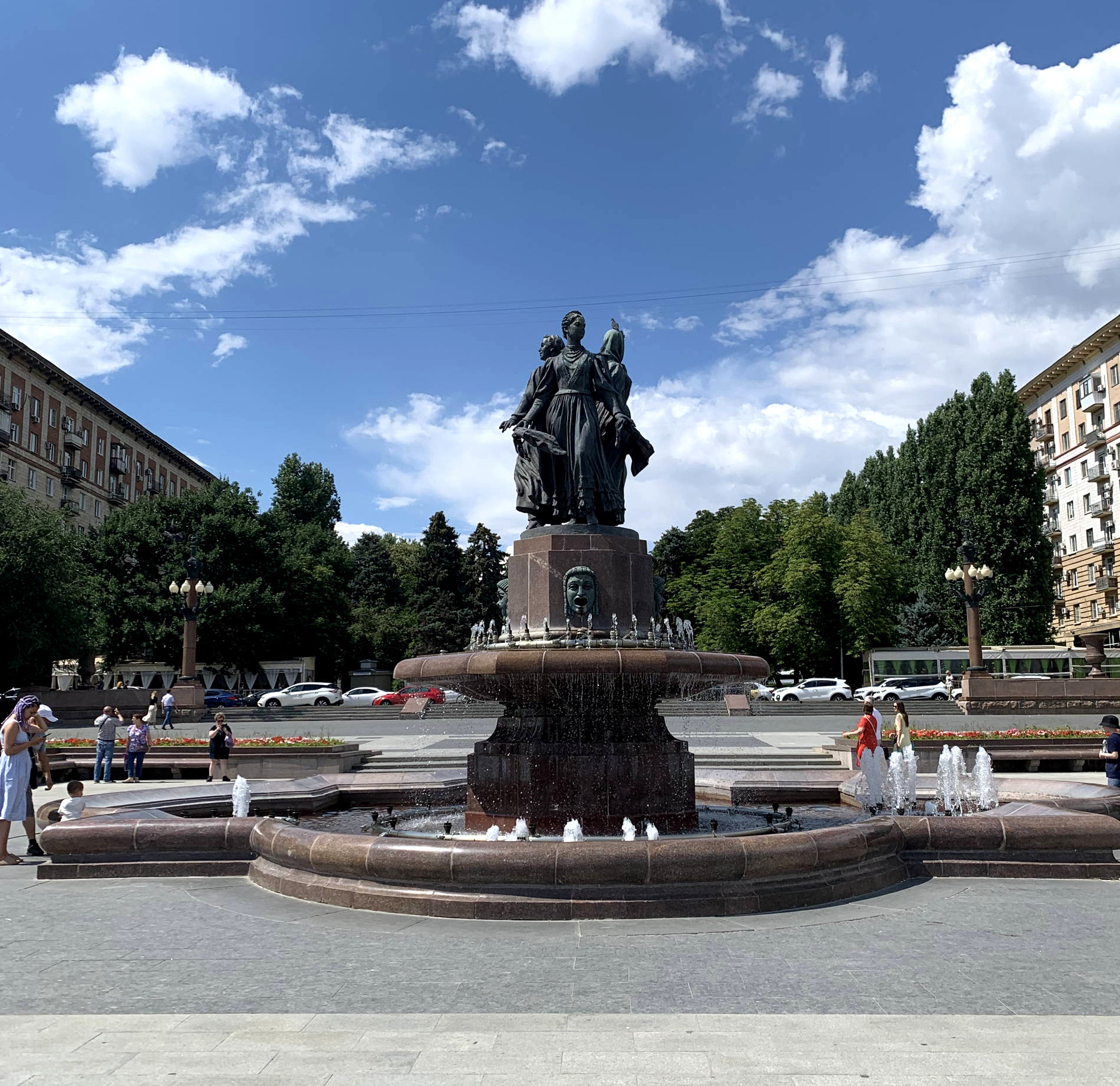 Маршрут Волгограда