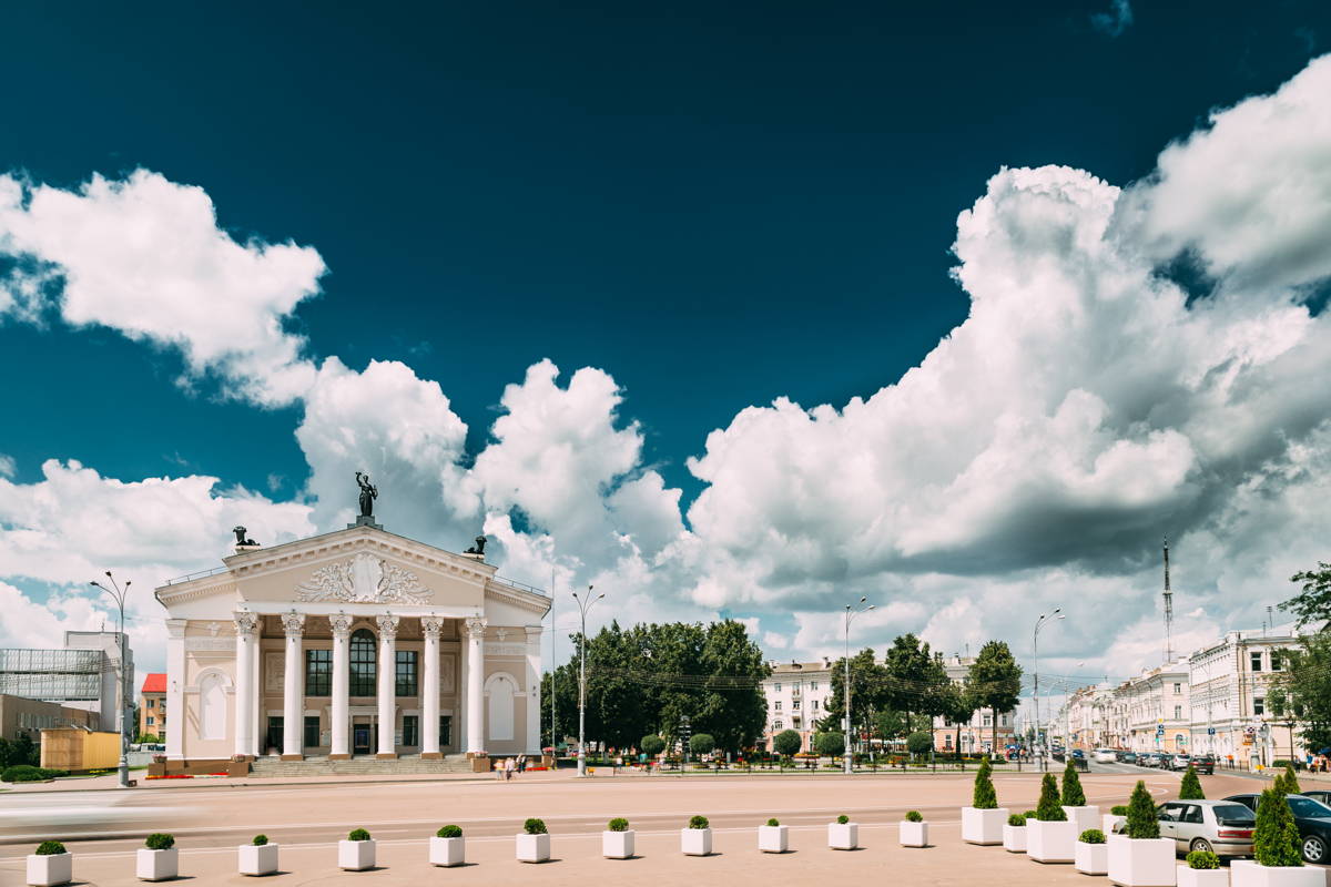 Набережная реки Сож