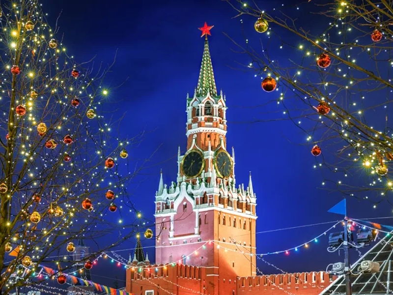 Огни новогодней Москвы: на автобусе по праздничным символам столицы! - экскурсия в Москва, Россия