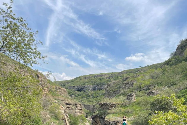 Голубая лагуна - каньон Аксу из Шымкента