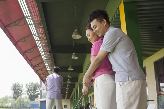 Виды Игра в гольф на 1 час с видом на Дубай Марину