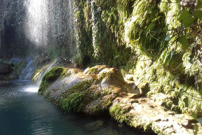 Природa Анталии: Водопады.