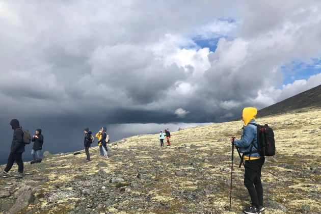 Виды Увлекательный пеший подьем в Ловозерские тундры
