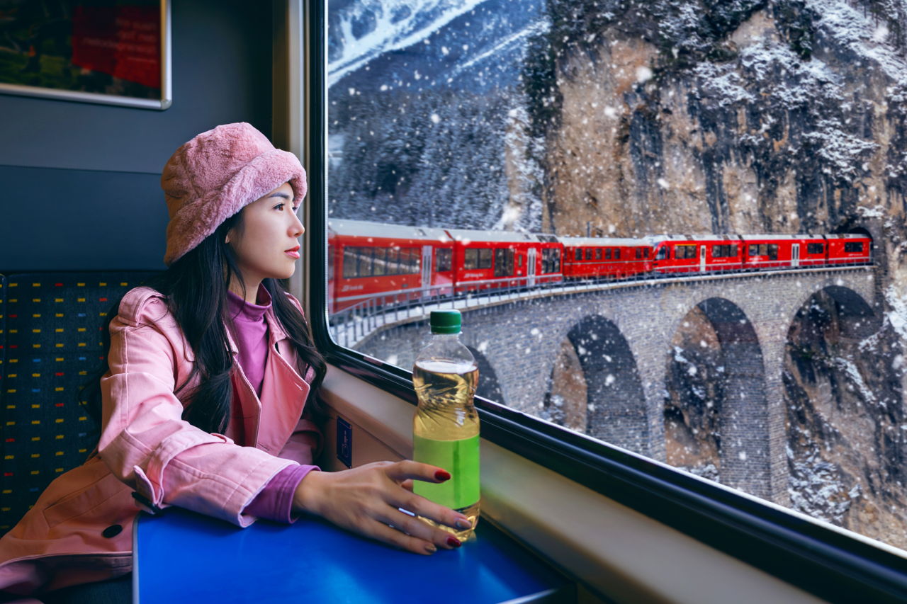 Из Милана: Санкт-Мориц и панорамный тур на Bernina Express