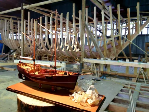 Поморский коч — верфь традиционного деревянного судостроения