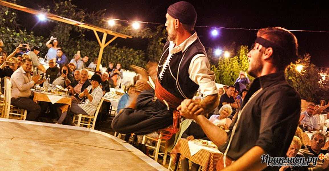 Критский вечер в деревне Карузанос из района Ираклиона - фото 3