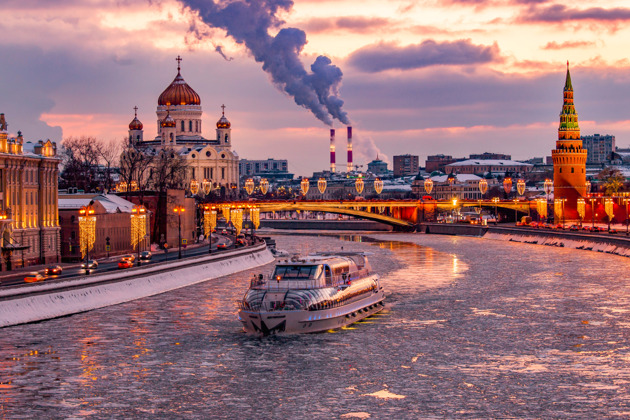 Royal-круиз по Москве реке на теплоходе-ресторане
