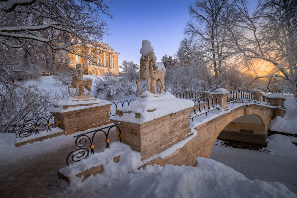 Павловск зимой