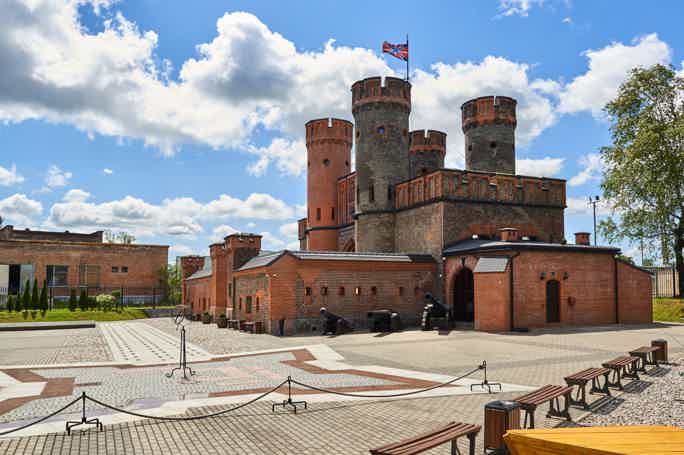 Крепость Кёнигсберг —  все форты и бастионы из Зеленоградска
