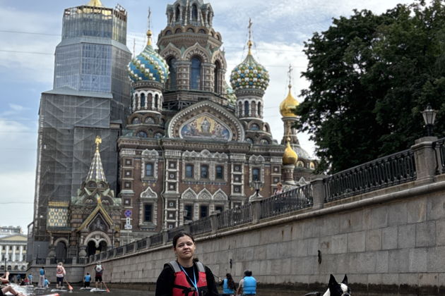 Сап-прогулка по историческому центру Петербурга