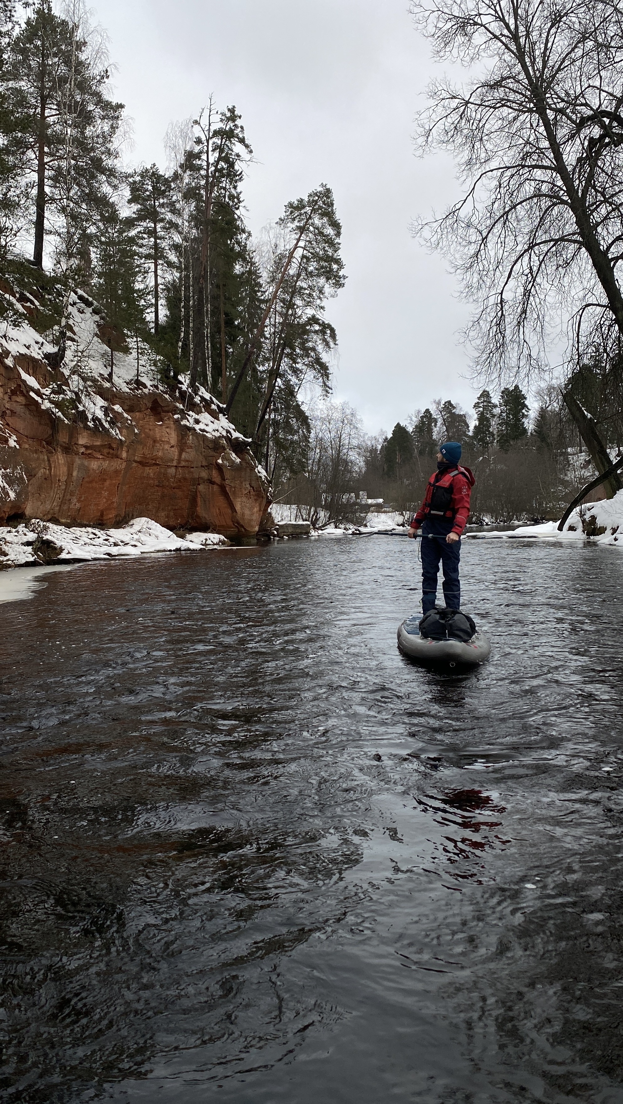 SUP-прогулка по р. Оредеж в межсезонье