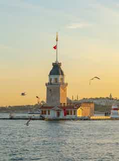 Admire iconic sights from Europe and Asia