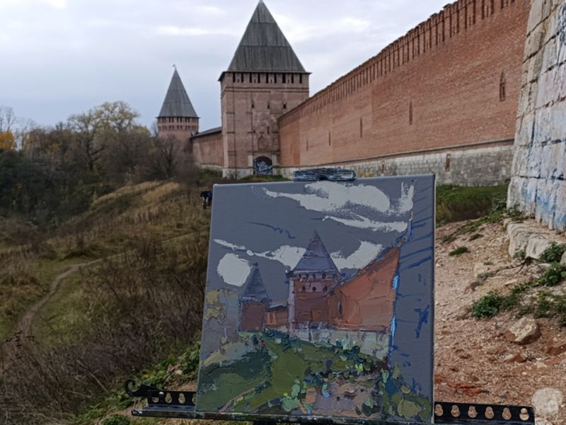 Индивидуальная арт-экскурсия «Рисуем в Смоленске» - экскурсия в Смоленск, Россия
