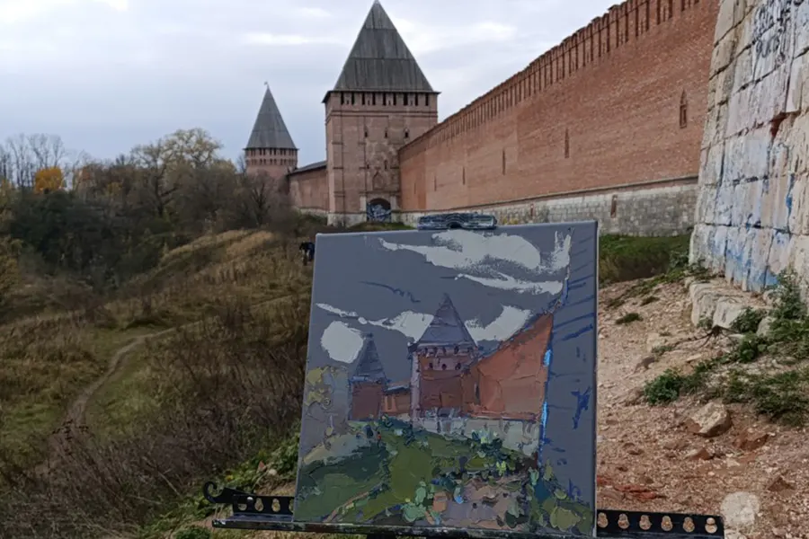 Индивидуальная арт-экскурсия «Рисуем в Смоленске» — фото 1