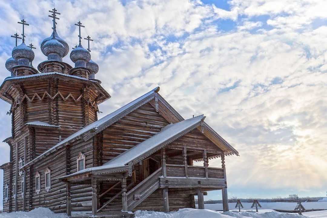Кижи — снег и лед — фото 5