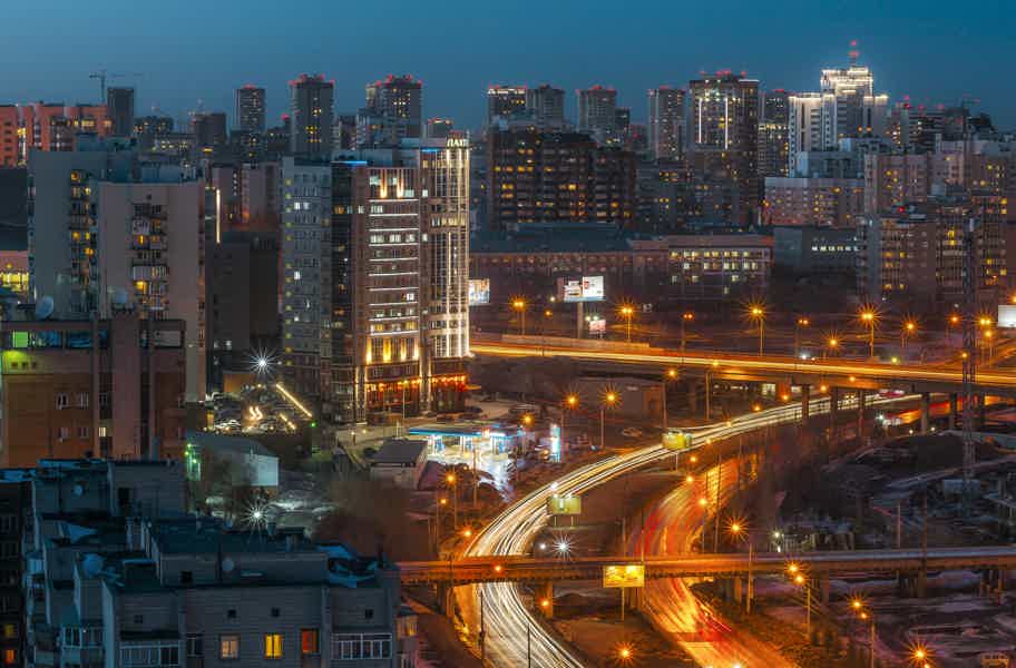 Вечерний Новосибирск на автомобиле - фото 3
