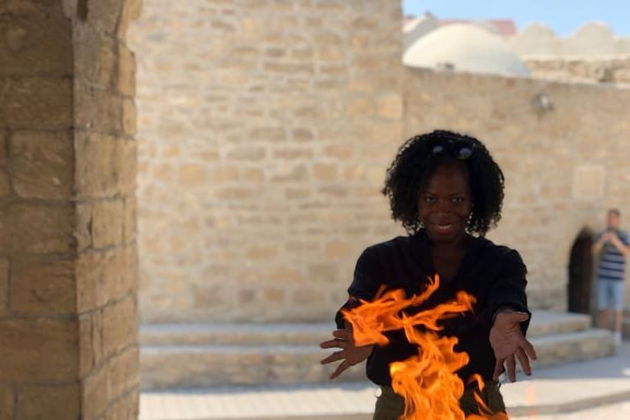 Виды Местные легенды Апшеронского полуострова. Янардаг, Атяшгах и Сураханы