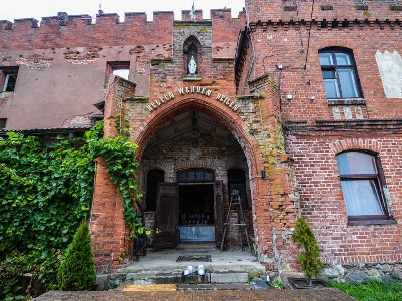 Куршская коса, замок Шаакен, Зеленоградск
