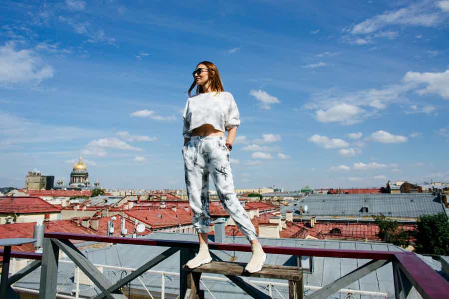 Фотосессия в самом сердце Петербурга — на террасе - фото 3