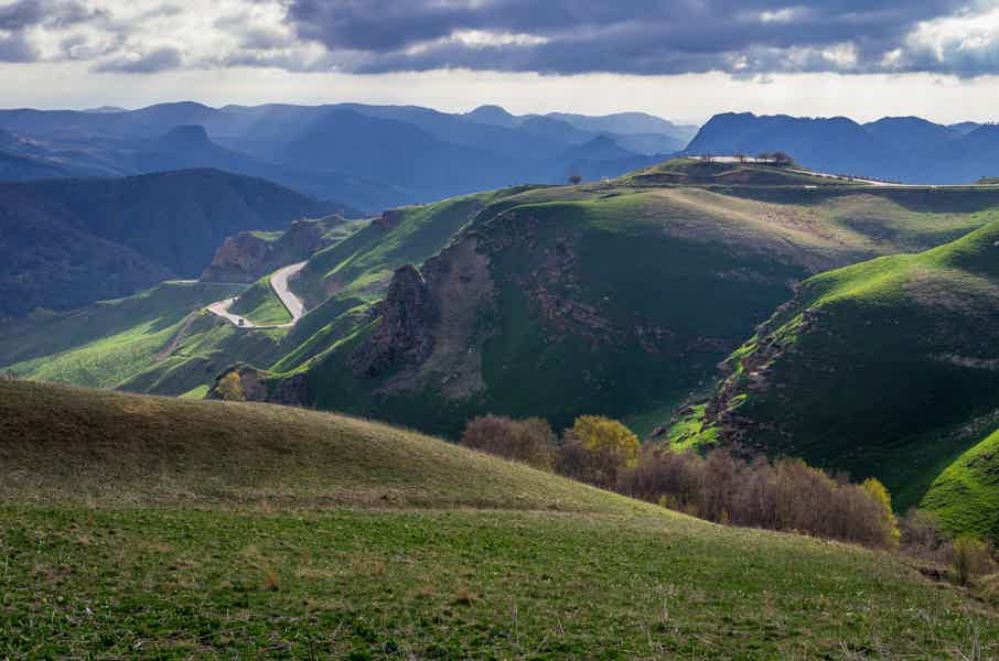 Медовые водопады и Гумбаши на закате - фото 2