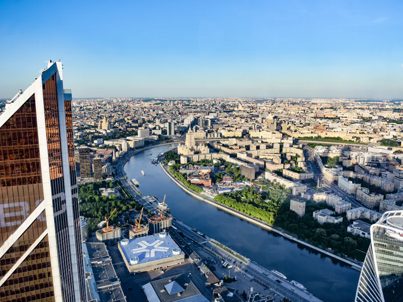 Смотровая площадка PANORAMA360 Москва-Сити 89 этаж Башня Федерация — фото 5, Москва | Покатаем