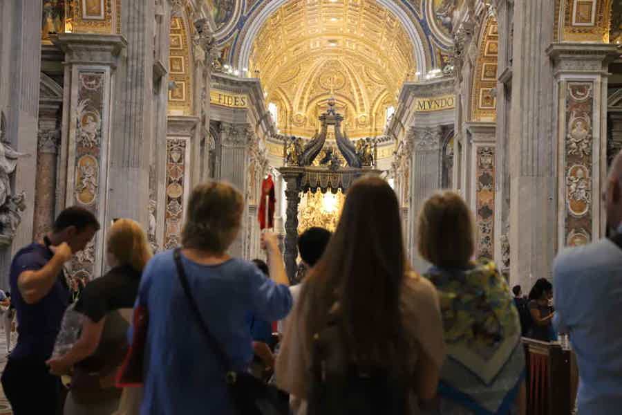 Экскурсия музеи Ватикана и Собор Святого Петра - фото 1