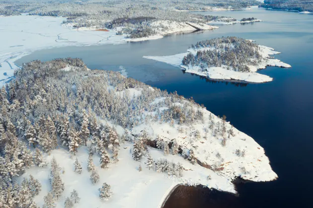 Индивидуальная прогулка по зимним Ладожским шхерам — фото 2