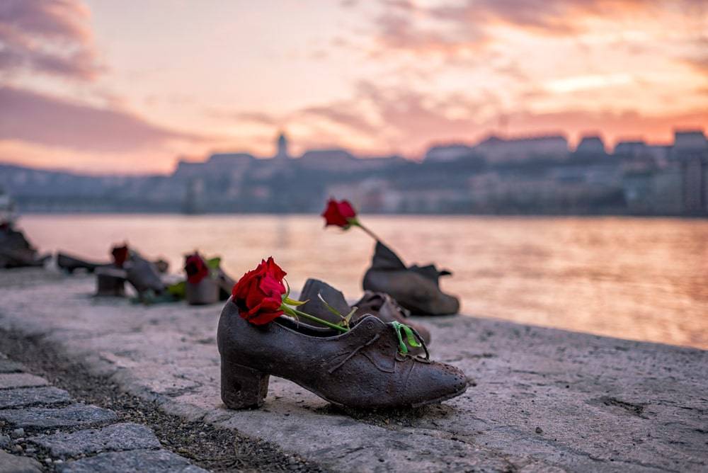 Shoes on the Danube Bank