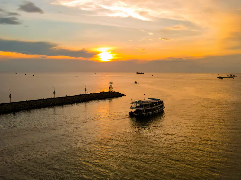 Ночная рыбалка на кальмаров и закат на море — фото 6, Фукуок | Покатаем
