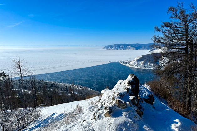 Главное изображение экскурсии - Знакомство с зимним Байкалом — путешествие к истоку Ангары.
