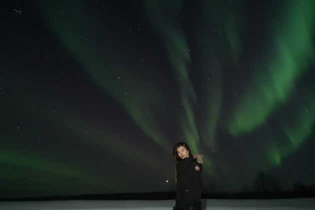 Виды Северное сияние